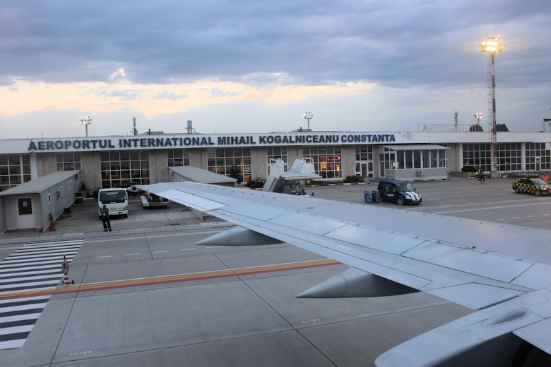 Der Airport in Constanta - Aeroportul Internaţional Mihail Kogălniceanu Constanța