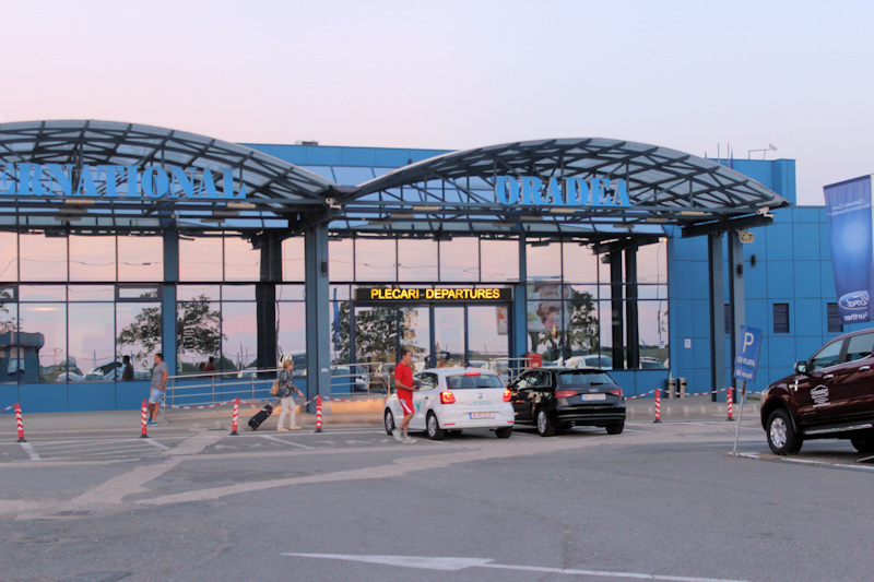Der Airport von Oradea - Aeroportul Internațional Oradea