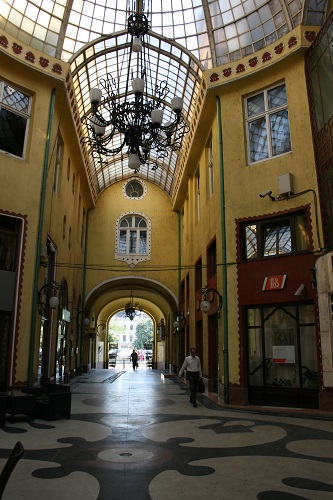 Urlaub in Oradea: In der Einkaufspassage von Oradea