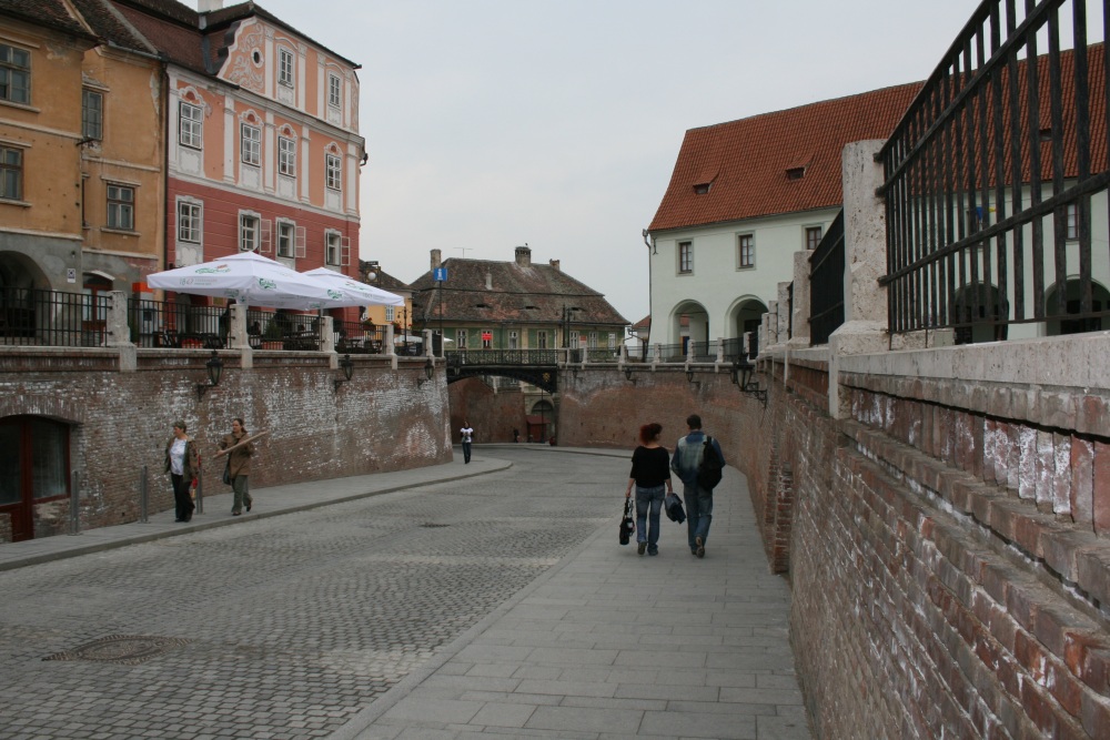 Urlaub in Rumänien: In der Altstadt von Sibiu (Hermannstadt)