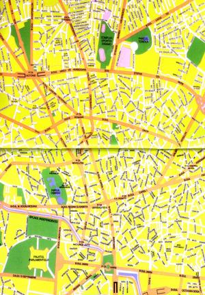 rumaenienurlaub.net  -  Stadtplan von Bukarest - A