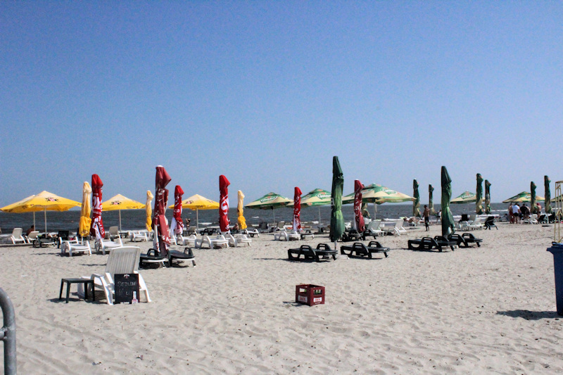 Urlaub in Sulina: Am Strand von Sulina am Schwarzes Meer