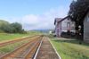 Eisenbahn-Romantik: Der Bahnhof von Poieni in Rumänien